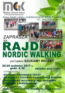 Plakat Nordic walking